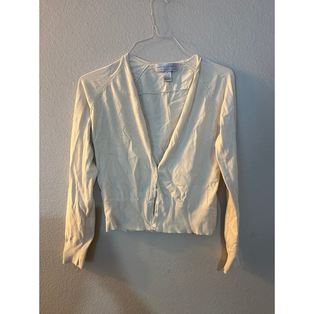 Sutton studio women's cardigan